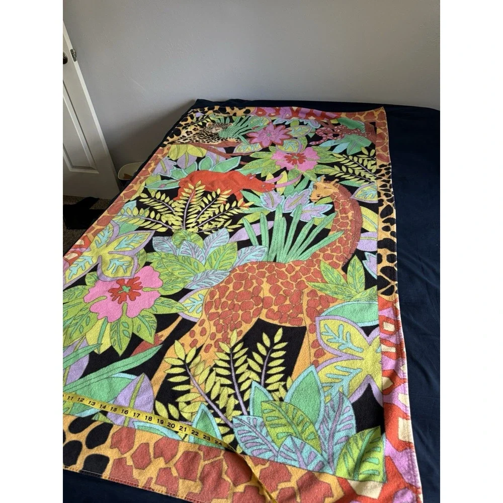 Jungle Animal Towel Large